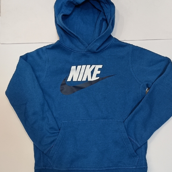 EUC BOYS NIKE HOODED SWEATSHIRT SZ LG - Picture 1 of 2